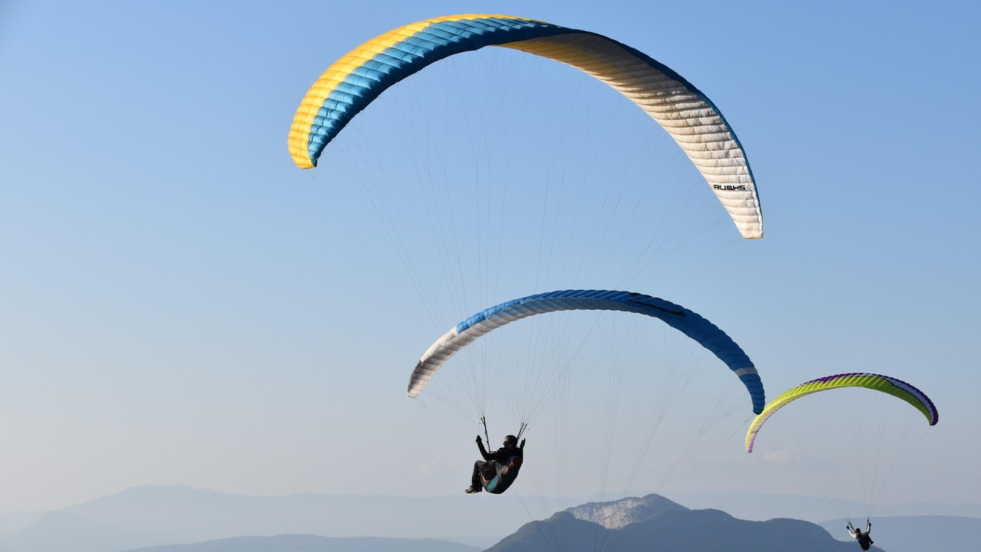 Baptême en parapente à Chamonix au pied du Mont Blanc